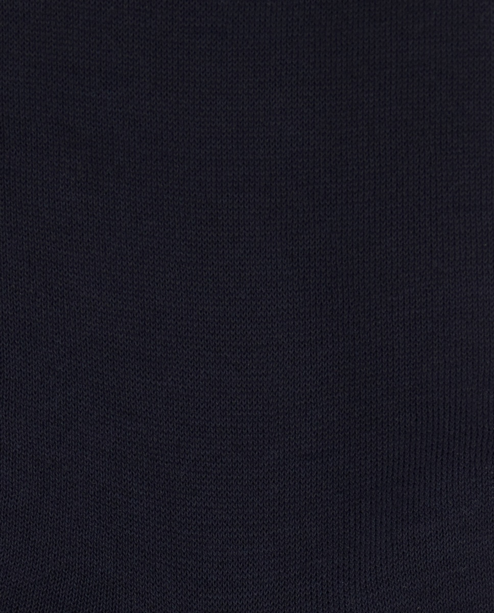 Pack dos calcetines hombre algodón liso Azul-2