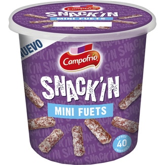 Snack´in mini fuets sin gluten envase 250 g - Campofrio