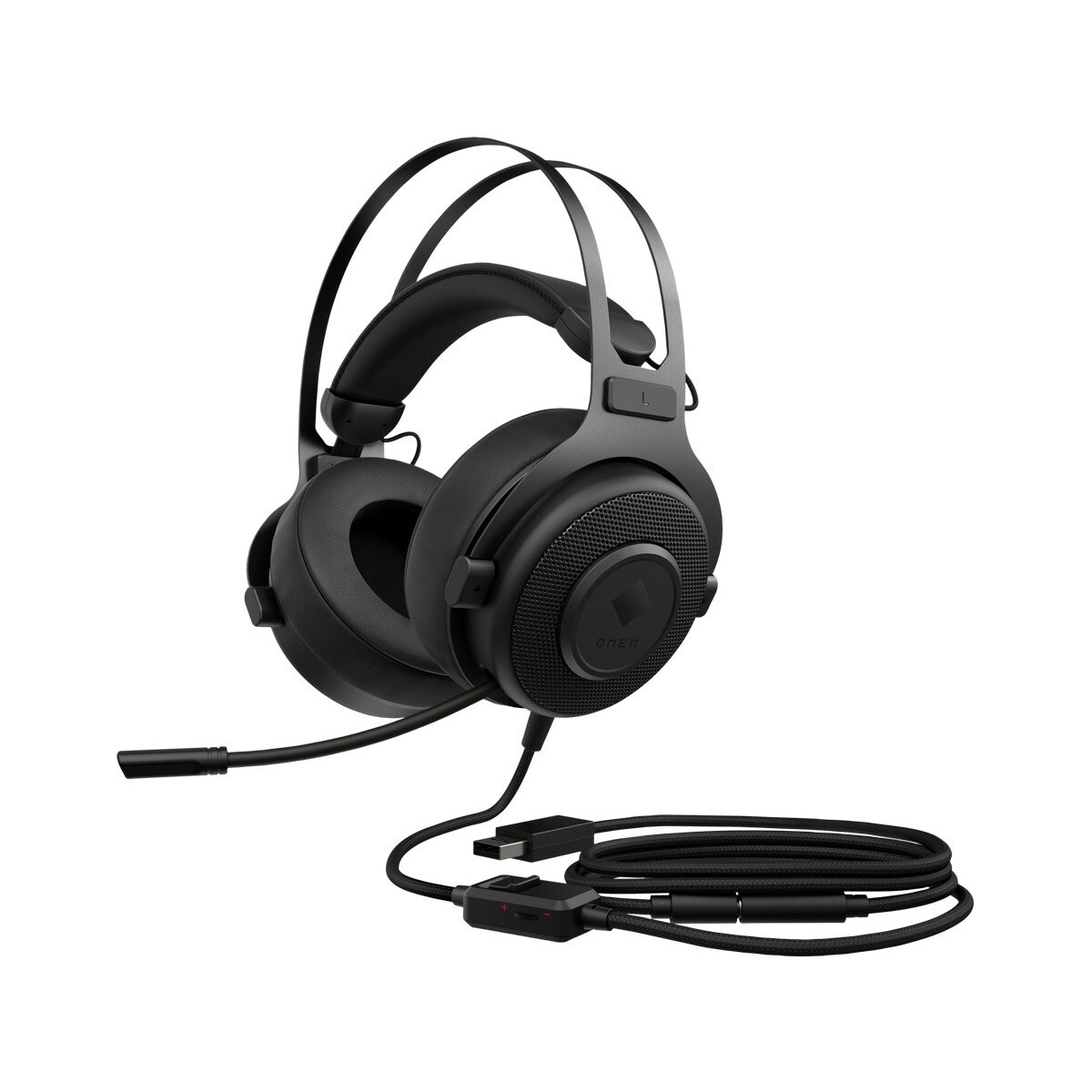 Auscultadores Gaming Omen Blast Preto-2