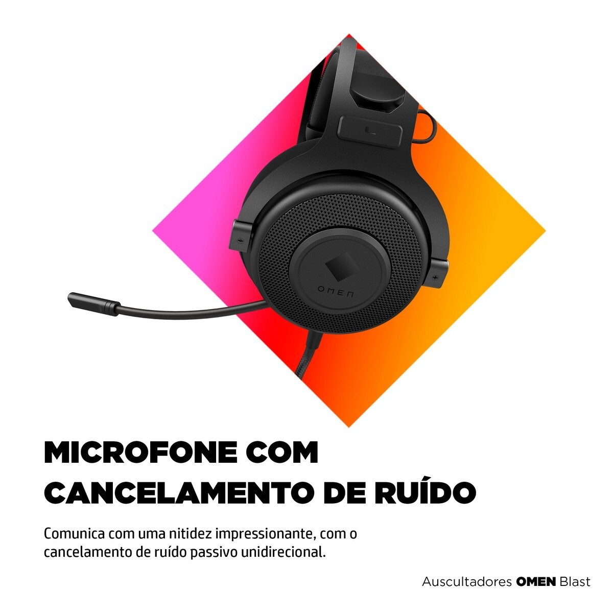 Auscultadores Gaming Omen Blast Preto-10