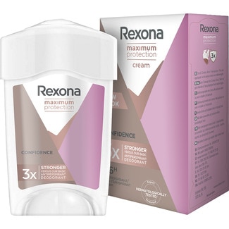 women Maximum Protection desodorante en crema Confidence tubo 45 ml - Rexona