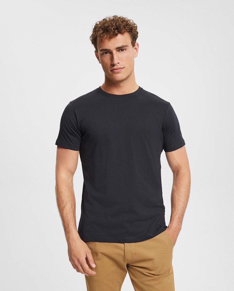 Tshirt basique monocolore biologique