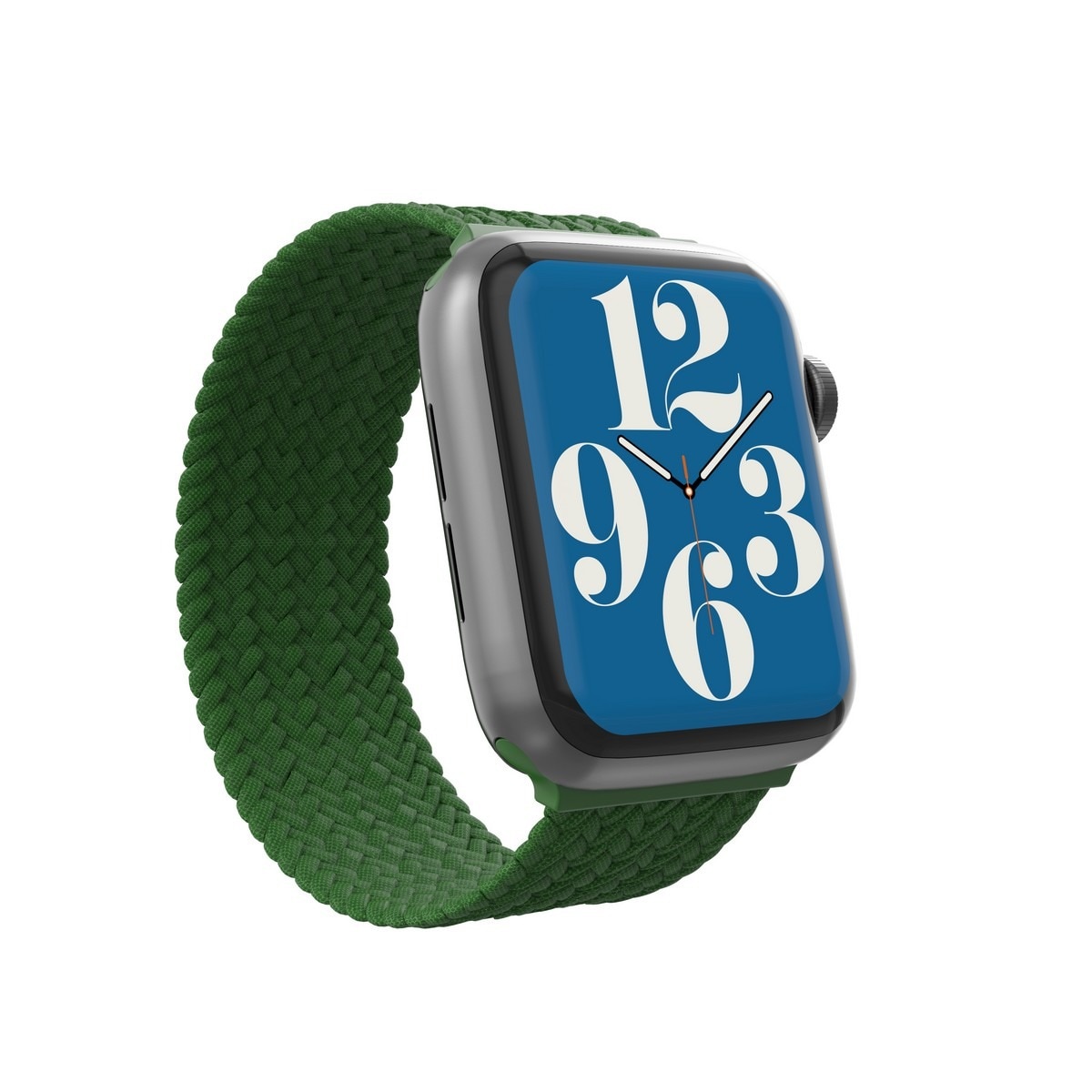 Bracelete Trançada para Apple Watch 41mm (Grande) - Forest Green 4
