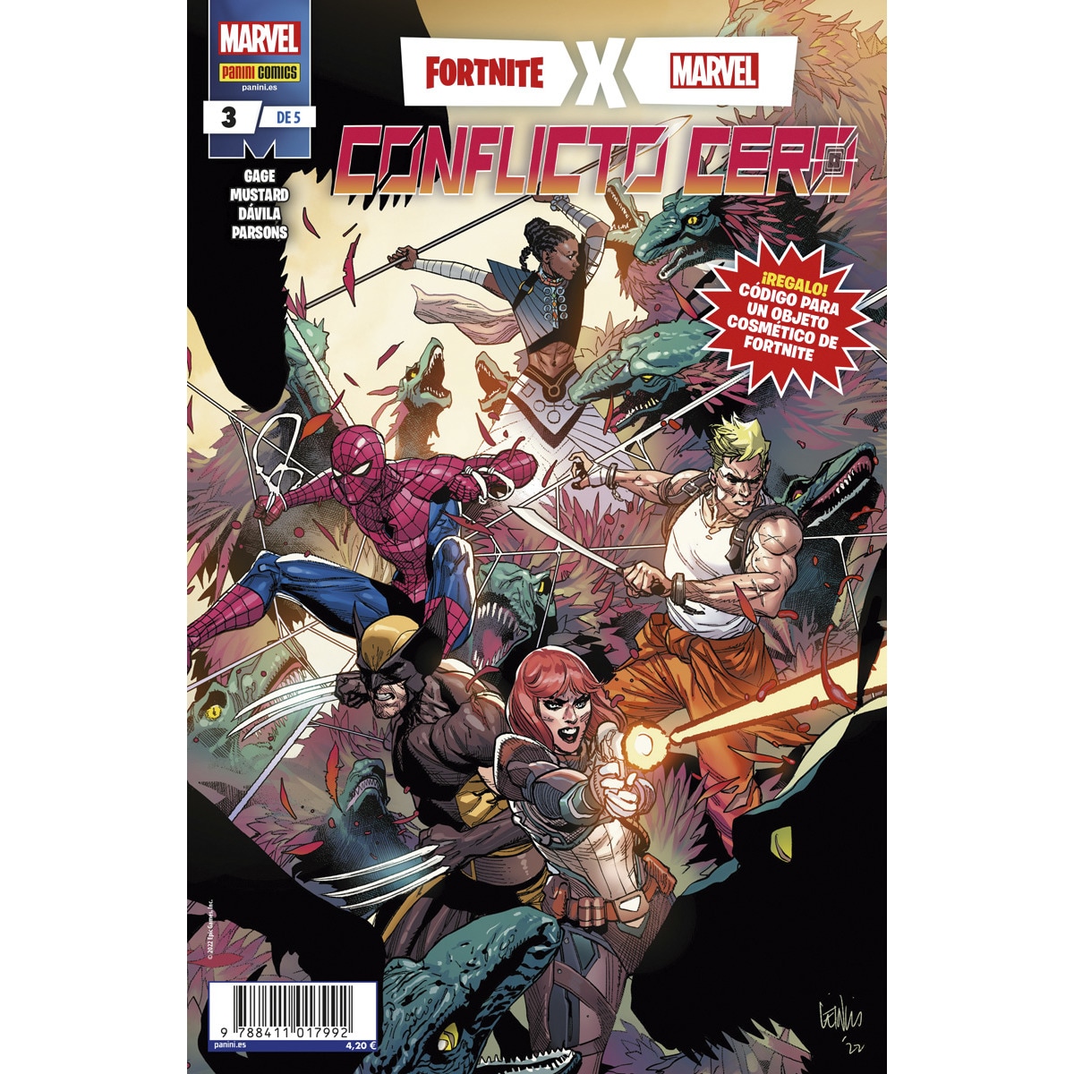 Imagem 0 de Marvel/fortnite conflicto cero n.2 (Capa mole)