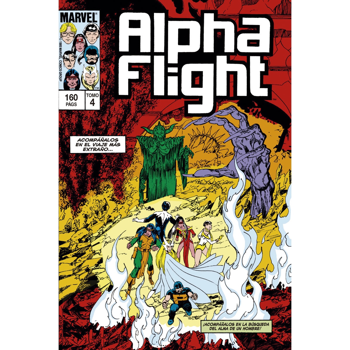 Imagem 0 de Biblioteca alpha flight n.4. 1985: alpha flight 20-24 usa (Capa dura)