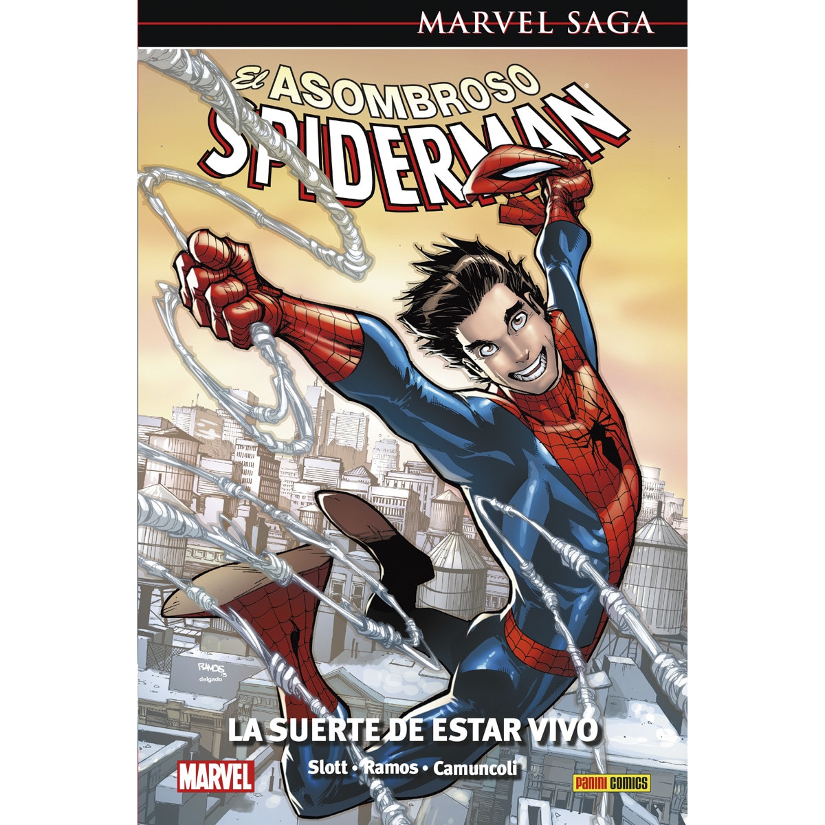 Reedición marvel saga el asombroso spiderman 46. la suerte de estar vivo (Capa dura) 1