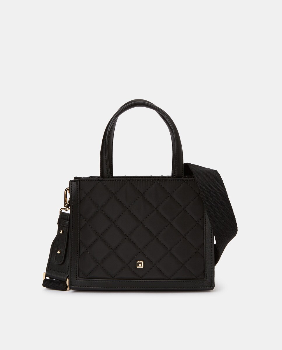 Petit sac à main matelassé avec plusieurs anses