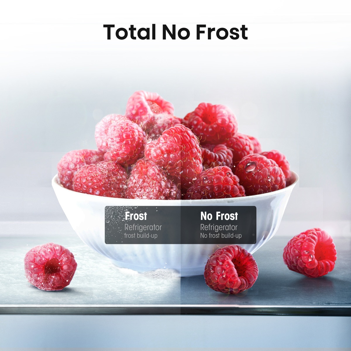 Frigorifico combi Hisense Total No Frost, Multi Air Flow - RB390N4ACE Inox-13