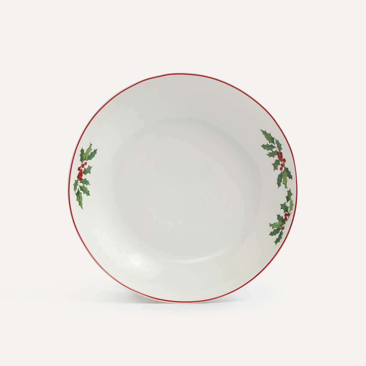 Imagen 0 de Plato hondo Corona Navidad Basics El Corte Inglés