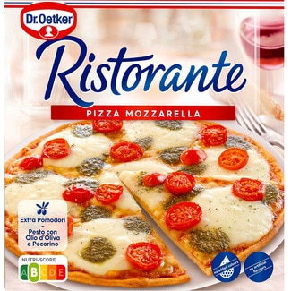 Pizza Ristorante Mozzarella embalagem 335 g - Dr. Oetker