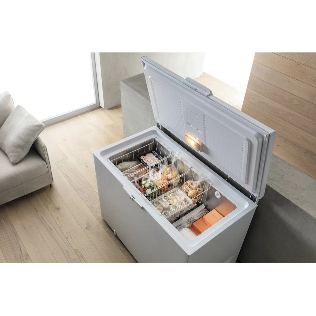 Arca Congeladora Horizontal Whirlpool WHE31352 FO 2 com Tecnologia 6º Sentido e FastFreezing e de 118 cm de Largura - Branco Branco-7