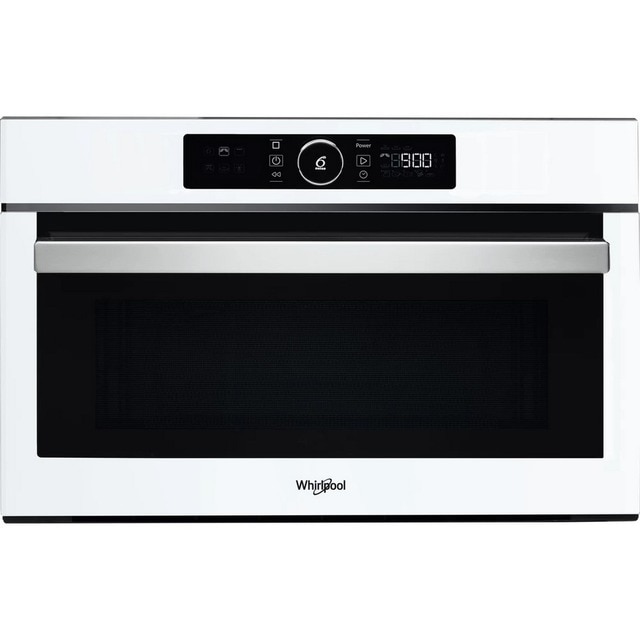 Imagem 0 de Micro-ondas Encastrável com Grill Whirlpool AMW 730/WH WP de 1000 W e Capacidade para 31 Litros - Branco