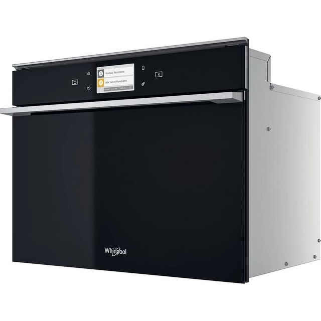 Imagem 0 de Micro-ondas com Grill Encastrável Whirlpool W11 MW161 de 900 W e Capacidade para 40 Litros - Cinza Escuro