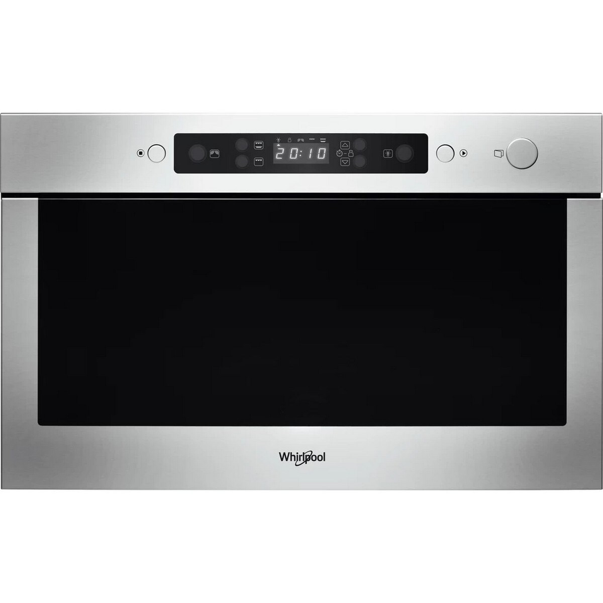 Micro-ondas Encastrável com Grill Whirlpool AMW 439/IX Função Jet Defrost de 750 W e Capacidade de 22 Litros - Inox Inox-1