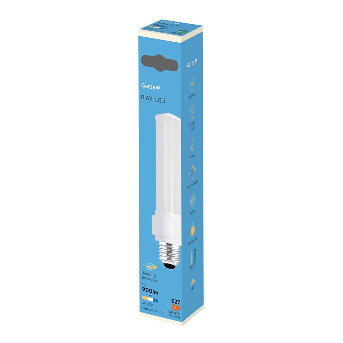 Bombilla LED tubular E27 8,5 W 900 lm 4000 K Luz neutra ( >= 3000 K / <= 5000 K )-2