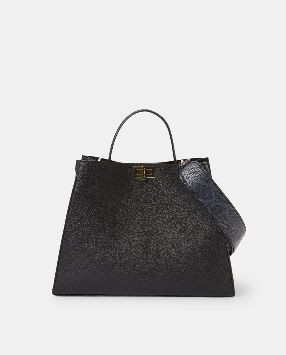 Sac hobo avec fermoir