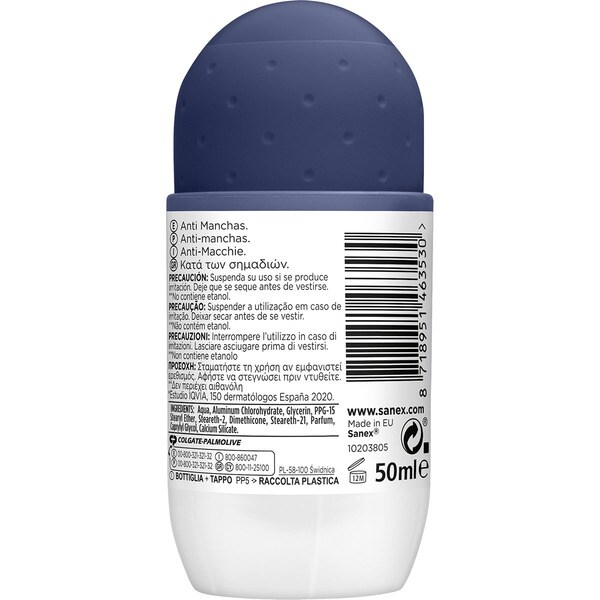 Buy Dermo Invisible no white marks deodorant rollon 0 alcohol 24h