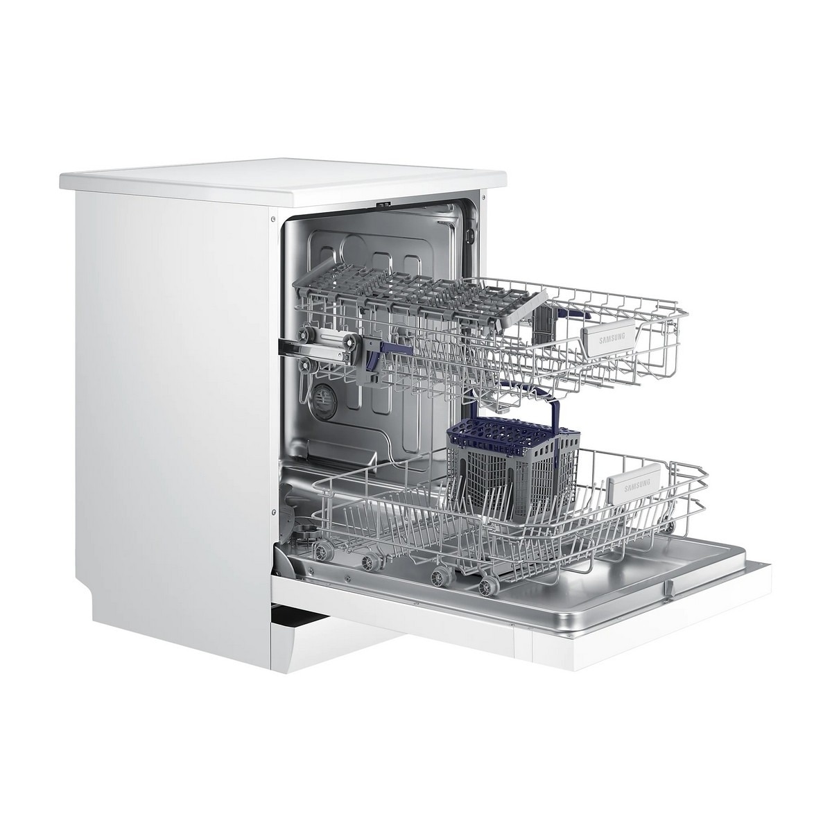 Máquina de Lavar Loiça Samsung DW60M6040FW/EC para 13 Talheres e de 60 cm - Branco Branco-7