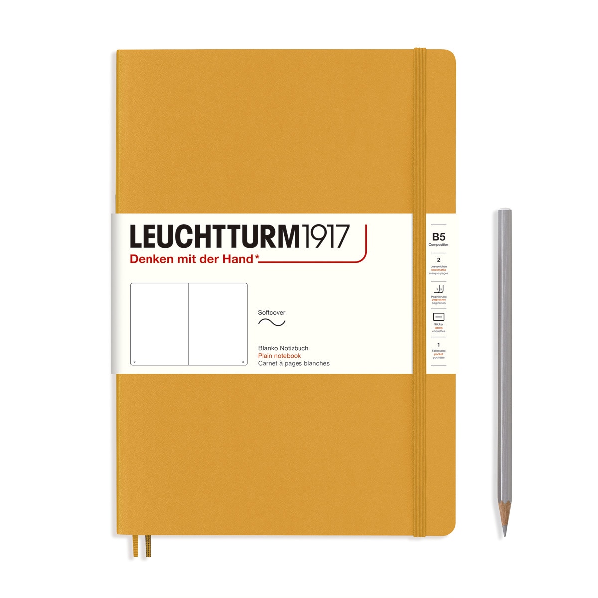 Imagem 0 de Bloco Notebook Composition Liso Capa Mole - Sun