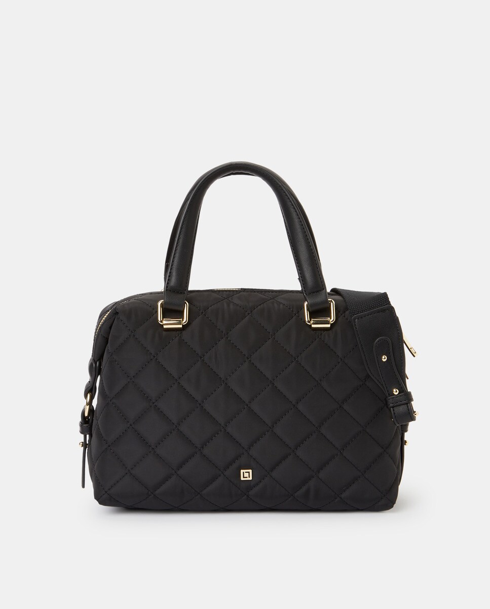 Sac à main matelassé zippé