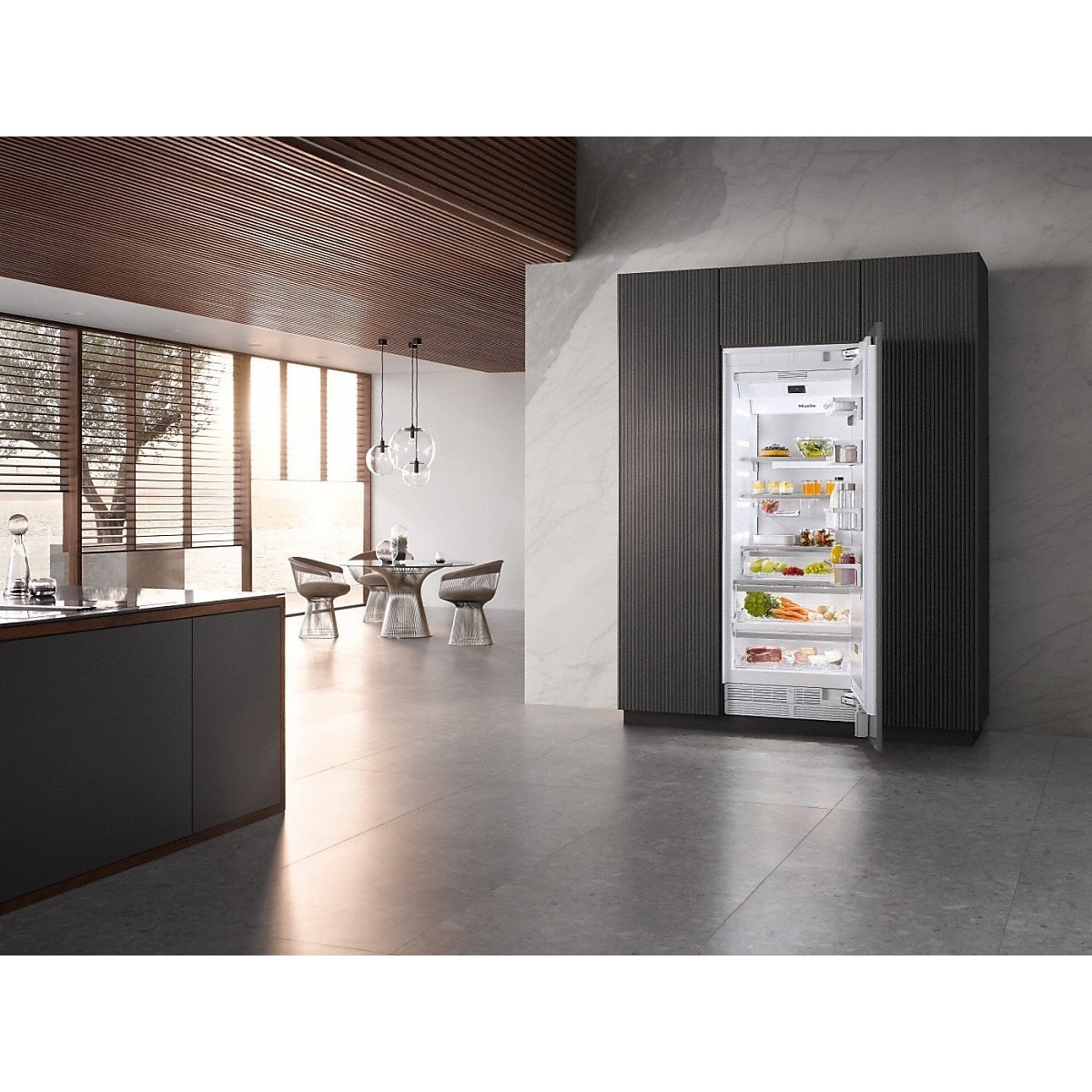 Frigorífico de 1 Porta Encastrável Miele K 2802 VI MasterCool, DynaCool, SoftClose e Push2open e de 212,7 cm - Branco Branco-9