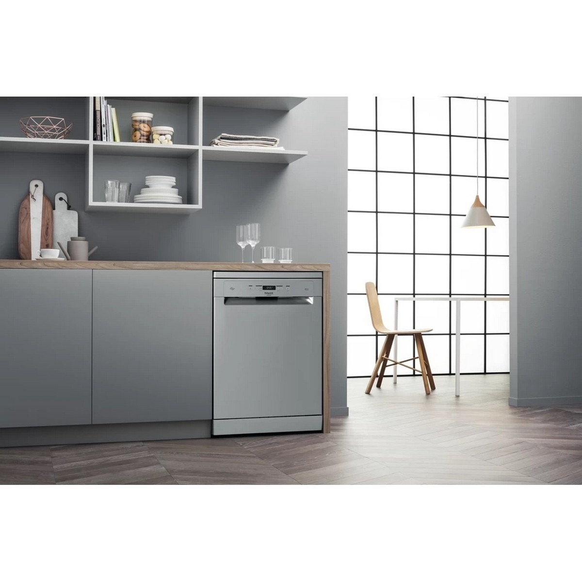 Máquina de Lavar Loiça HotPoint HFC 3C41 CW X de 14 Talheres e de 60 cm - Inox Inox-5