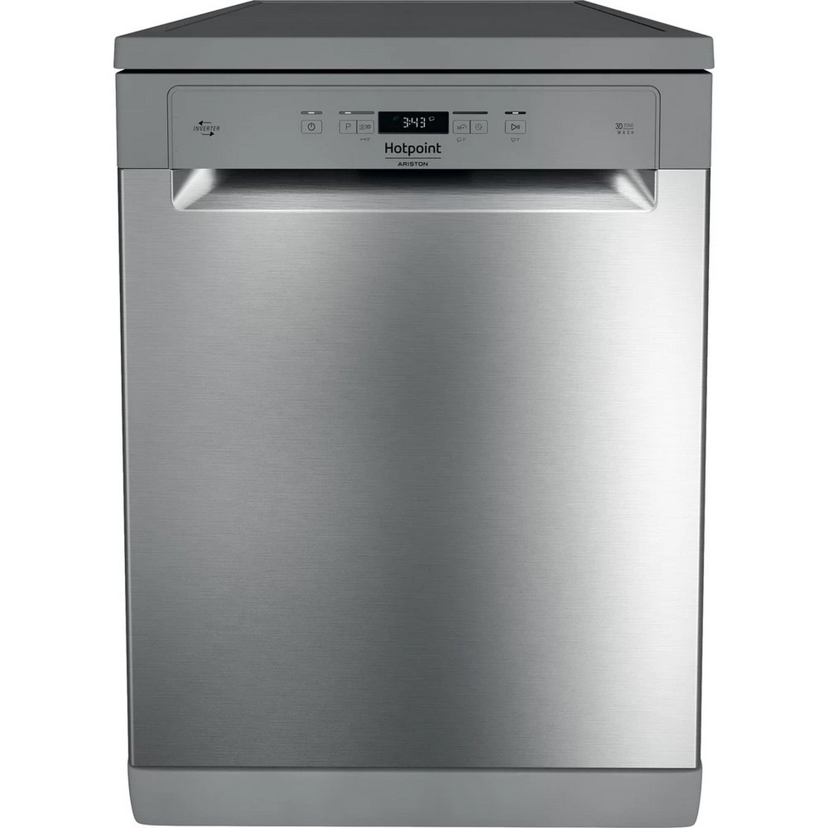 Máquina de Lavar Loiça HotPoint HFC 3C41 CW X de 14 Talheres e de 60 cm - Inox Inox-1