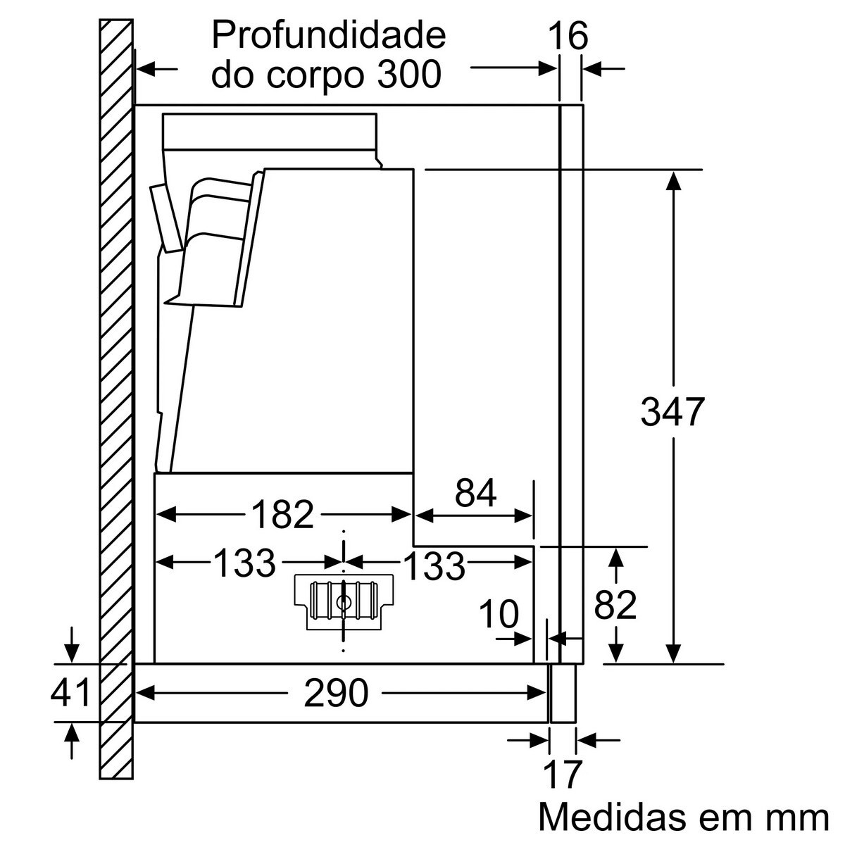 Exaustor Telescópico Encastrável Bosch Série 4 DFS097A51 com 4 Velocidades e de 90 cm - Prateado Metálico Prateado-6