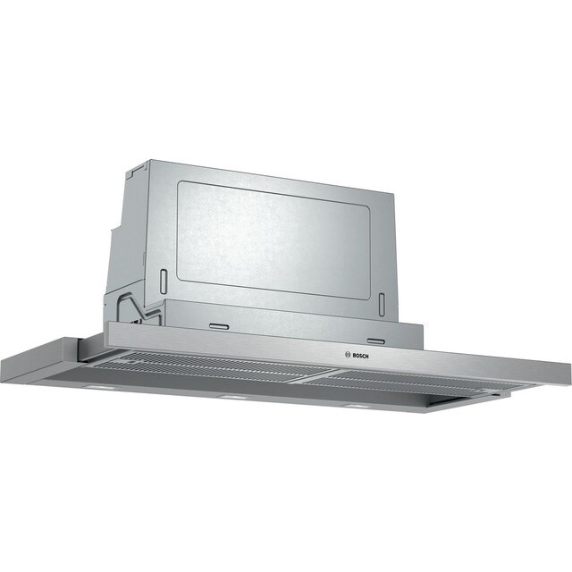 Imagem 0 de Exaustor Telescópico Encastrável Bosch Série 4 DFS097A51 com 4 Velocidades e de 90 cm - Prateado Metálico