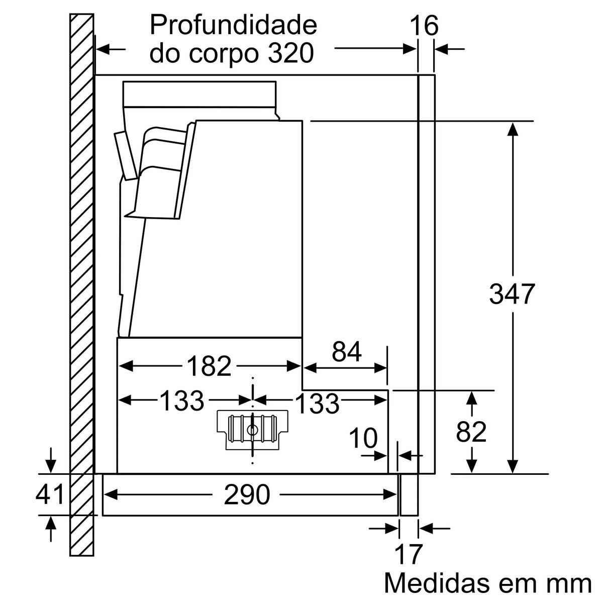 Exaustor Telescópico Encastrável Bosch Série 4 DFS097A51 com 4 Velocidades e de 90 cm - Prateado Metálico Inox-7