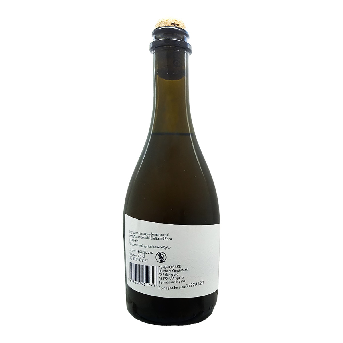 Sake Tokubetsu Junmai Eco Kensho 3