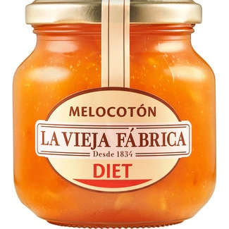 Diet mermelada de melocotón frasco 280 g - La Vieja Fabrica