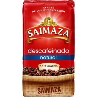 café descafeinado molido natural paquete 250 g - Saimaza