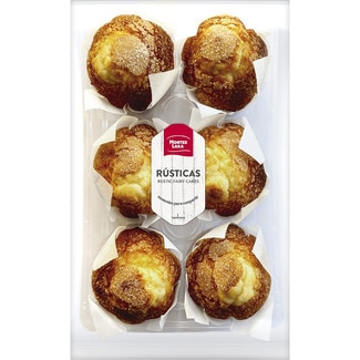 magdalenas rústicas paquete 250 g - Montes Lara