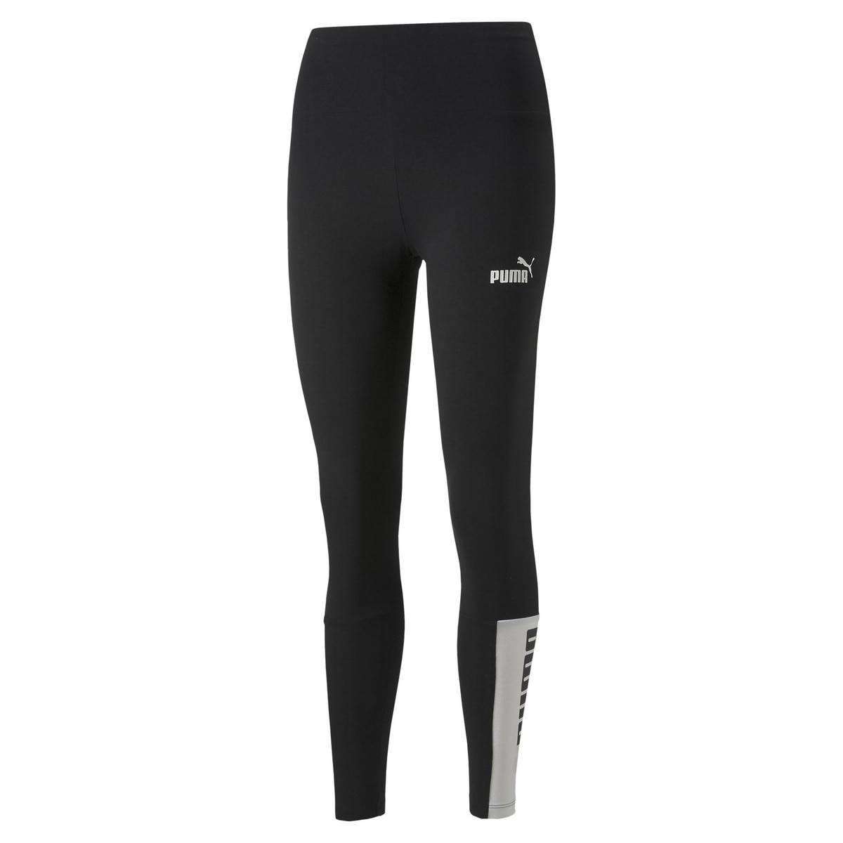 Leggings de Mulher Power Colorbloc Preto-1