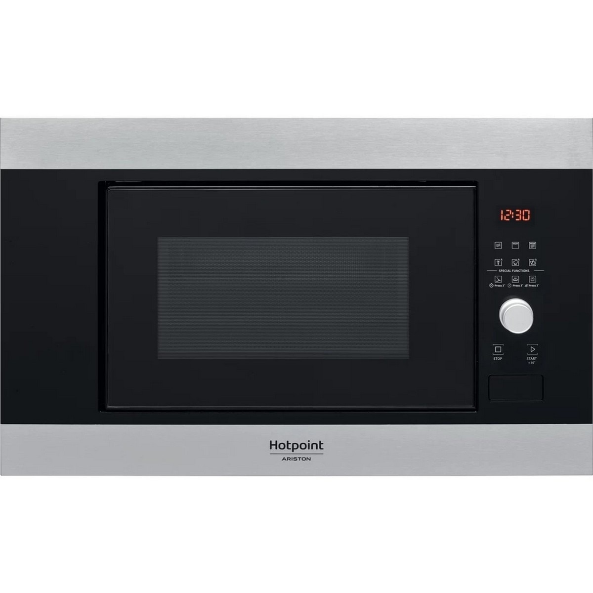 Imagem 0 de Micro-ondas com Grill Encastrável HotPoint MF20G IX HA de 800 W e Capacidade de 20 Litros - Inox
