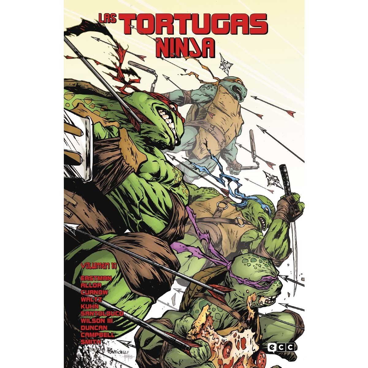 Las Tortugas Ninja vol. 10 (Capa mole) 1