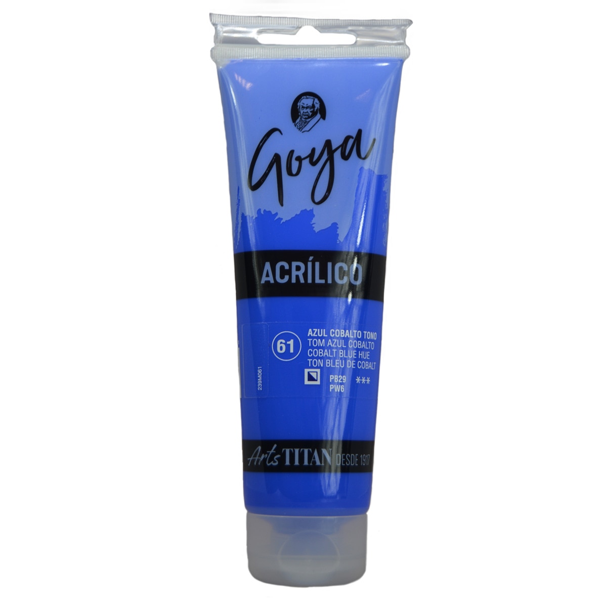 Imagem 0 de Acrílico Tubo 125 ml - Tom Azul Cobalto