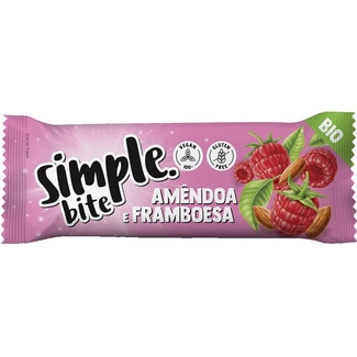 Bite de Amêndoa e Framboesa embalagem 35 g - Simple