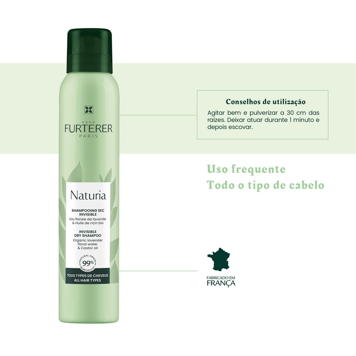 Champô Seco Naturia 75 ml René Furterer 5