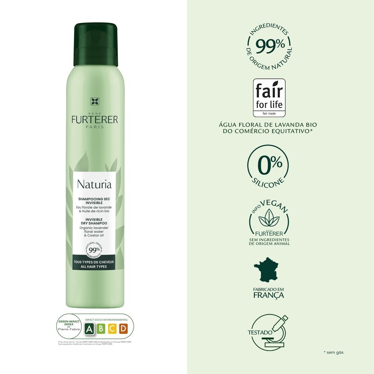 Champô Seco Naturia - 200 ml 3