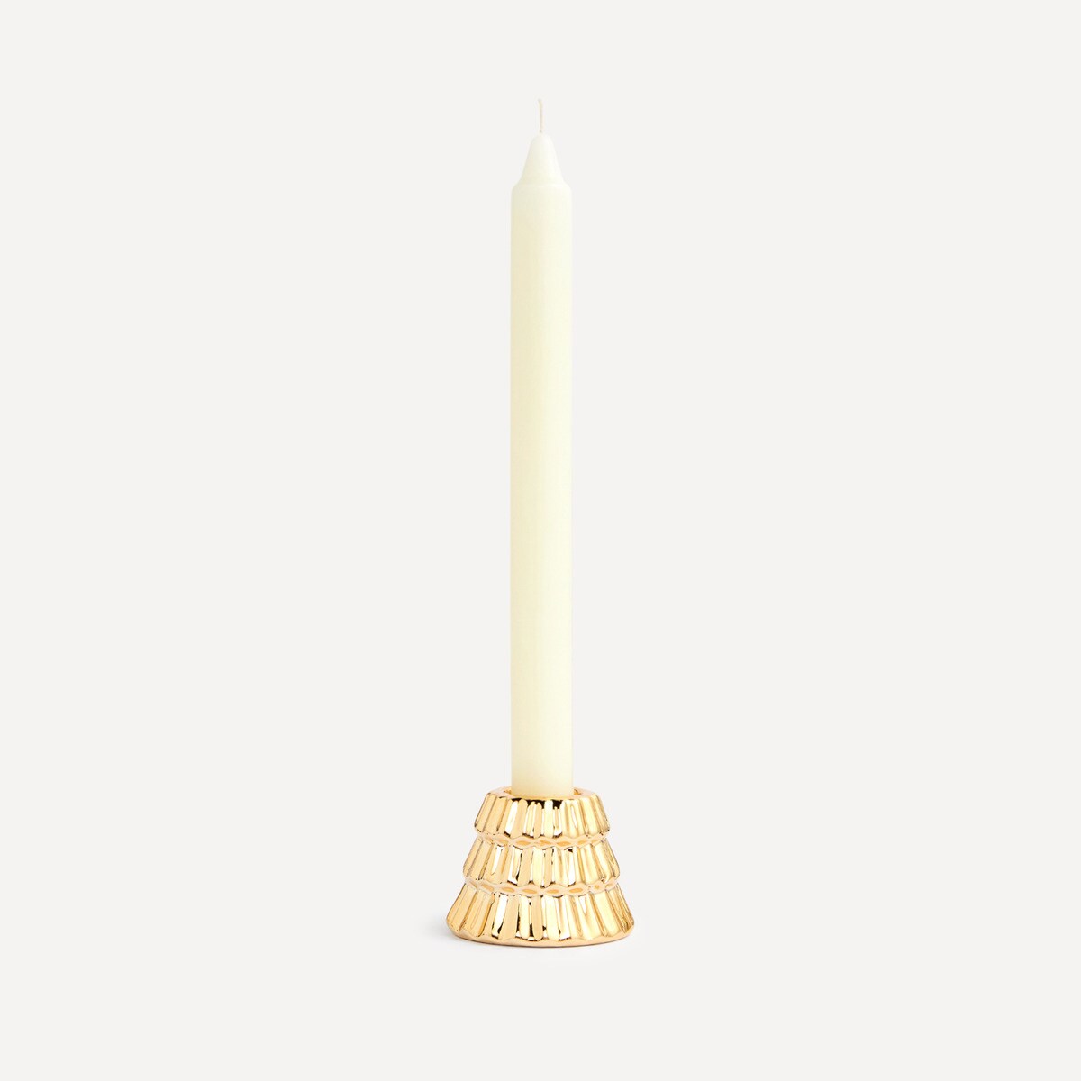 Candelabro de cerámica con forma de abeto Navidad El Corte Inglés · El