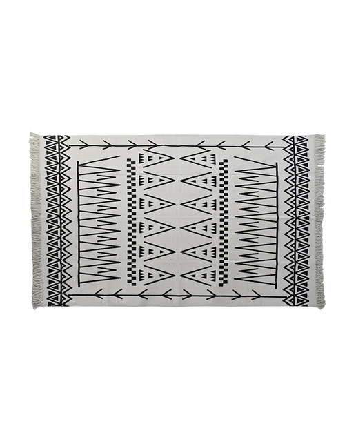 Imagen 0 de Alfombra algodón  1000 gsm ikat impreso