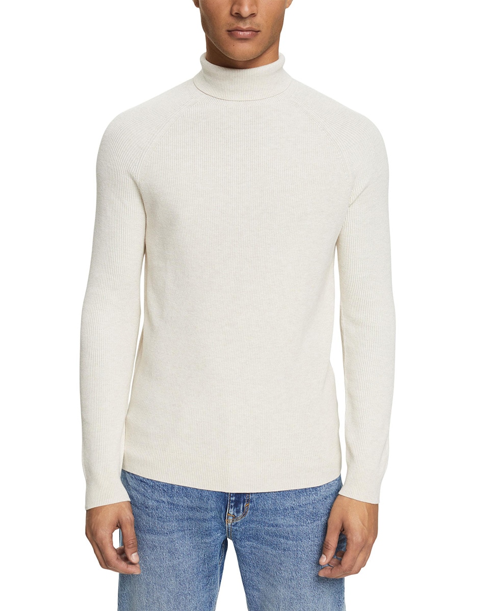 Pull basique à col roulé