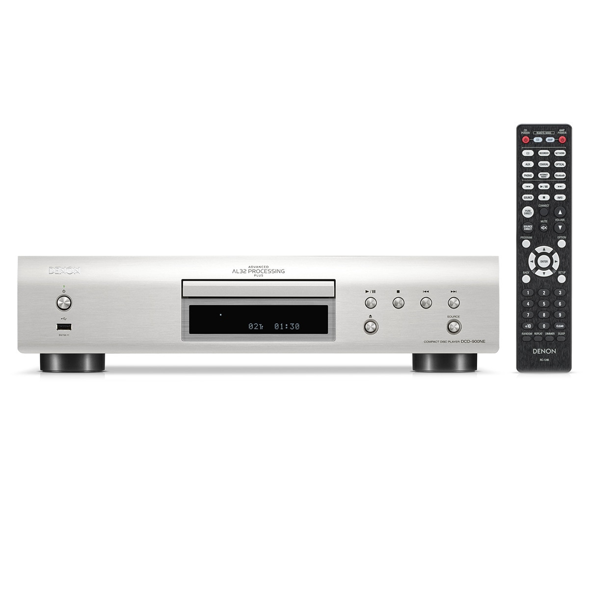 Reproductor de CD Denon DCD-900 Plata-2