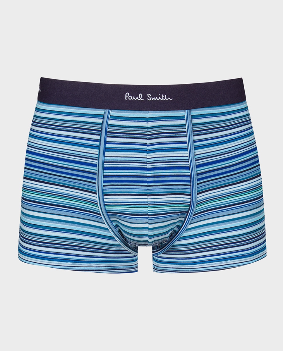 Pack de três boxers de malha de homem Azul-marinho-4