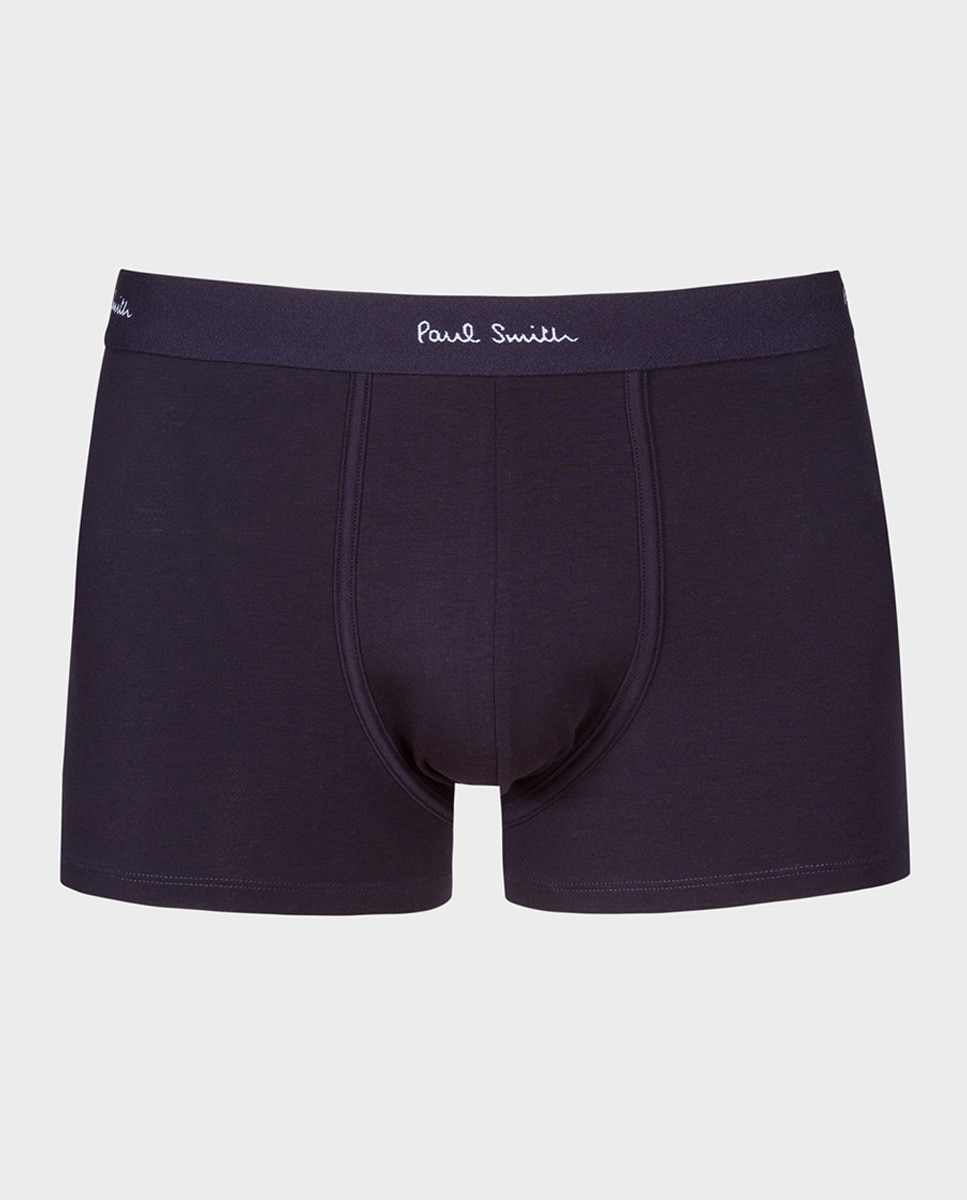 Pack de três boxers de malha de homem Azul-marinho-3