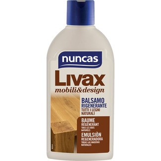 Livax emulsión regeneradora para todas las maderas naturales botella 250 ml - Nuncas