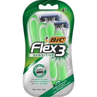 maquinilla de afeitar desechable Flex 3 Sensitive blister 4 unidades - Bic