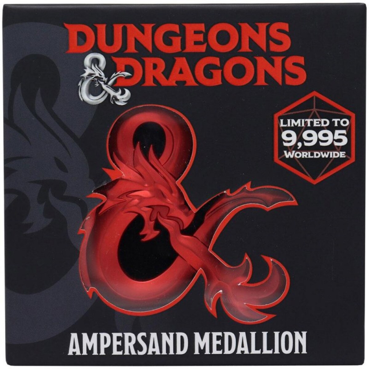 Médaille Collector Dungeons & Dragons En Métal Plaqué Or - Fanattik